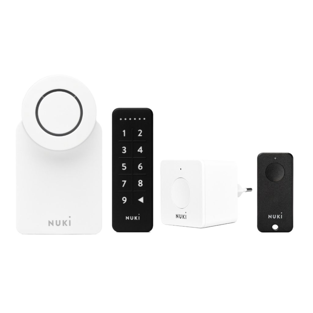 NUKI Paket 2 - Nuki Smart Lock 3.0 + Bridge + Fob + Keypad