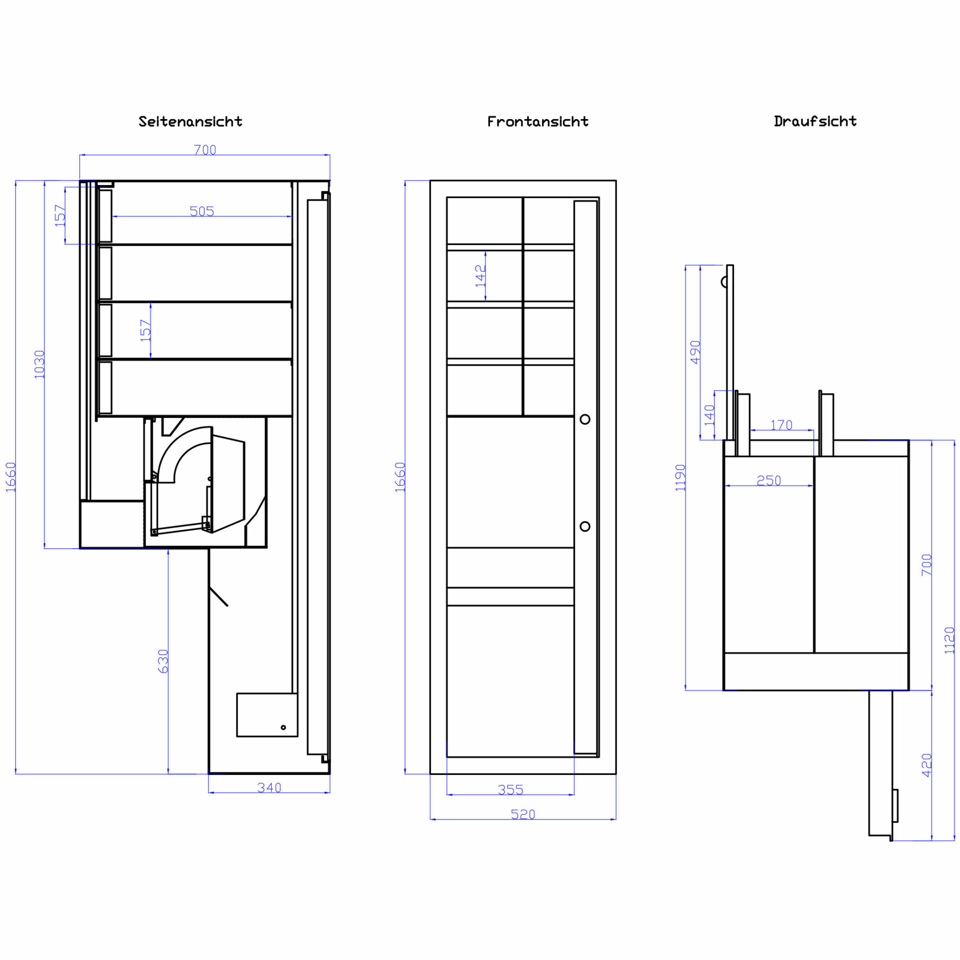 rottner-autohaustresor-8-faecher-t05486_skizze Rottner Autohaustresor 8 Ausgabefächer Elektronikschloss