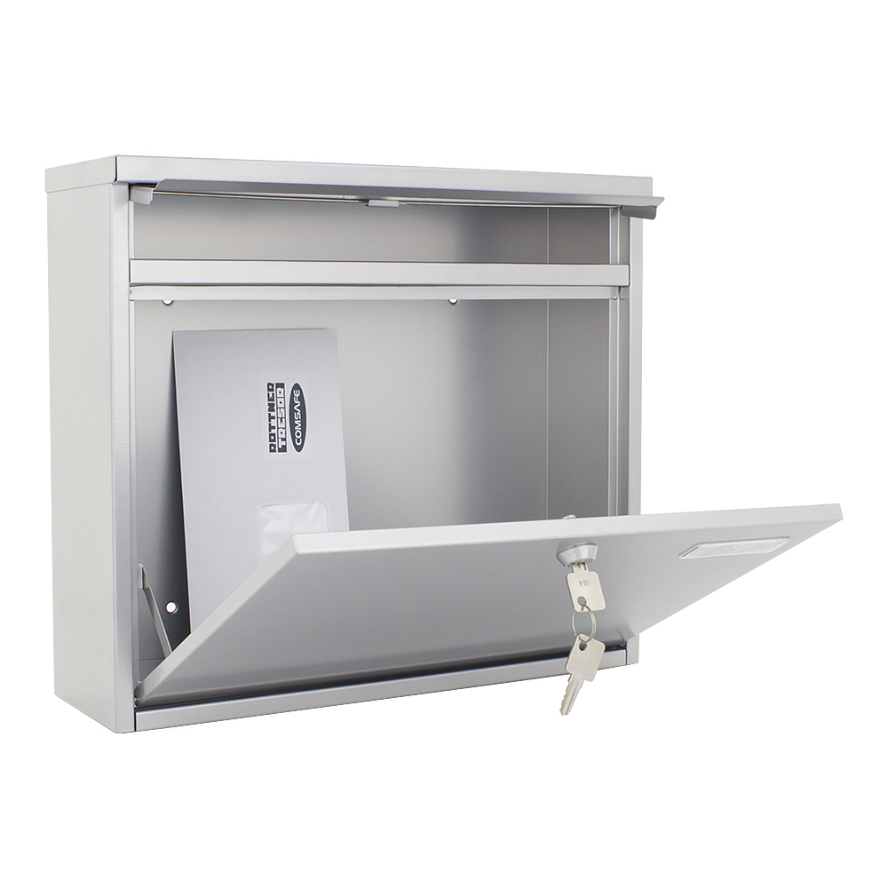 rottner-briefkasten-18703-hochhaus-ii-silber-t02893_inhalt_rottner Rottner Briefkasten Hochhaus II silber