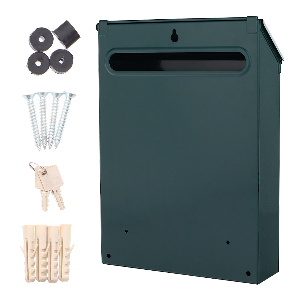 rottner-briefkasten-50825-udine-gruen-t02953_zubehoer Rottner Briefkasten Udine grün