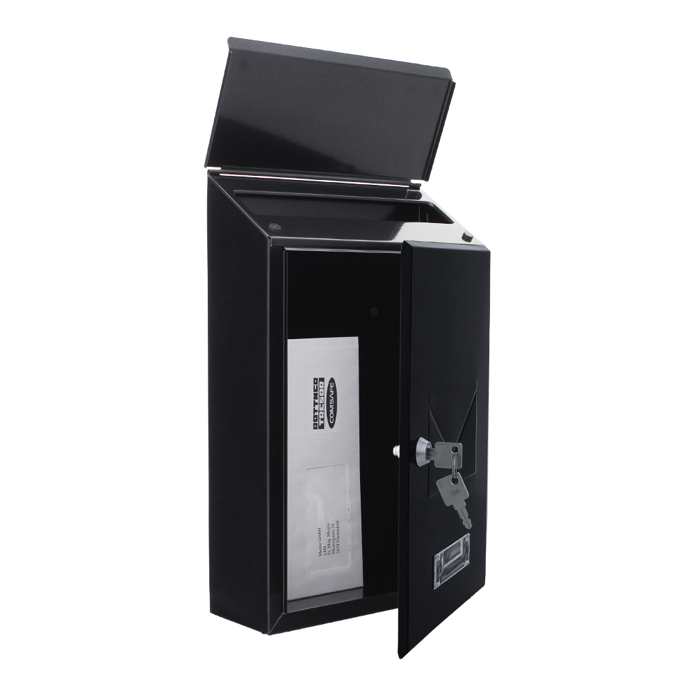 rottner-briefkasten-57108-pisa-anthrazit-t02938_inhalt_rottner Rottner Briefkasten Pisa anthrazit