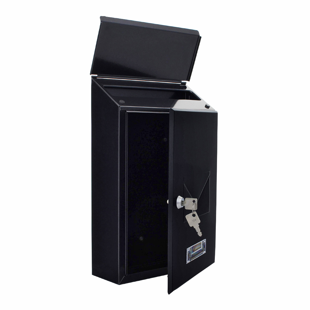 rottner-briefkasten-57108-pisa-anthrazit-t02938_offen Rottner Briefkasten Pisa anthrazit