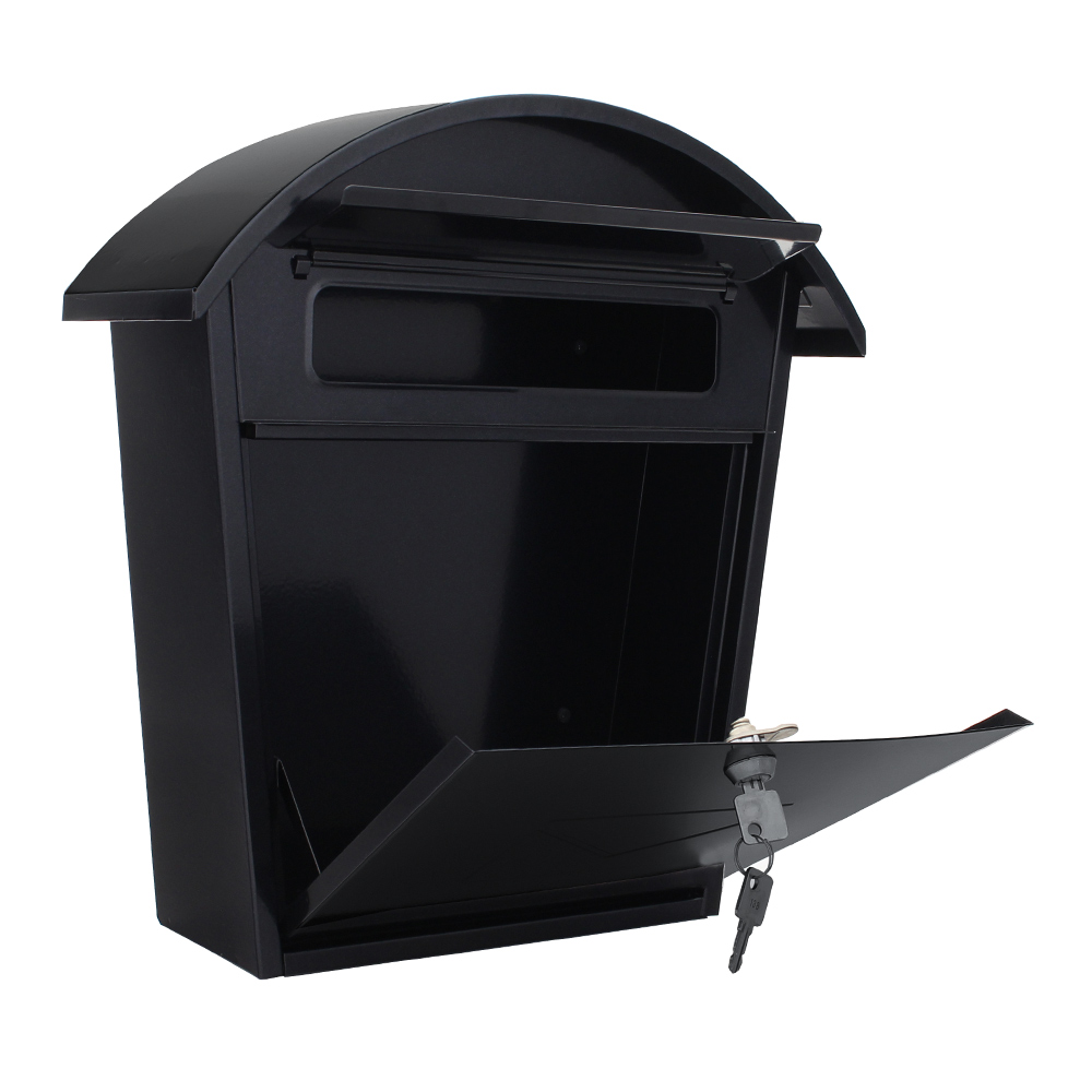 rottner-briefkasten-57608-jesolo-anthrazit-t02934_offen Rottner Briefkasten Jesolo schwarzgrau