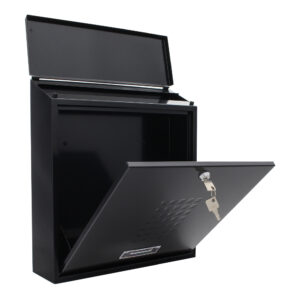 Rottner Briefkasten Bolzano schwarzgrau