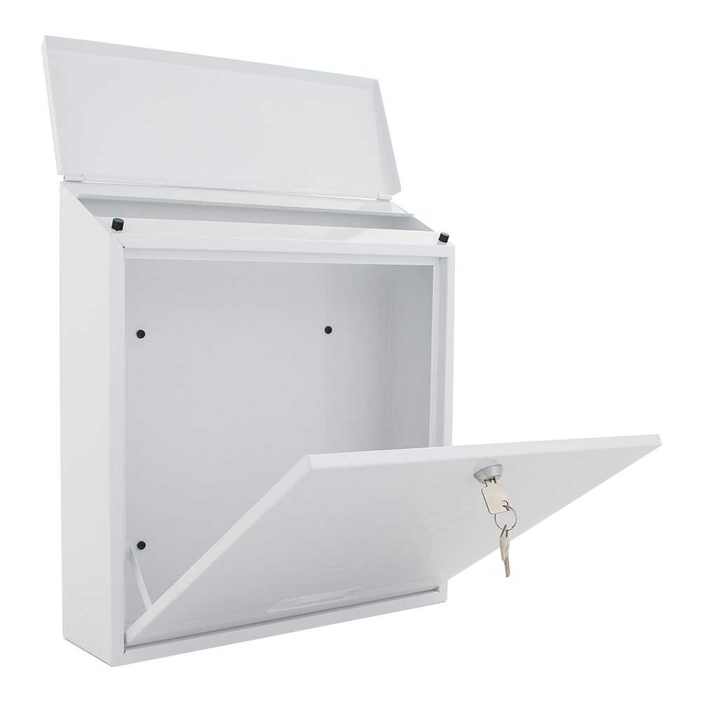 rottner-briefkasten-62228-bolzano-weiss-t03429_offen Rottner Briefkasten Bolzano weiß