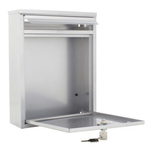 Rottner Briefkasten Como silber