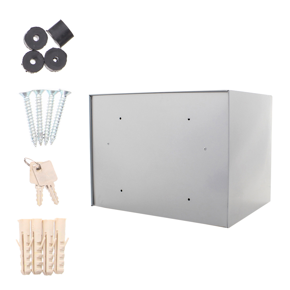 rottner-briefkasten-edelweiss-silber-t04642_zubehoer Rottner Paketbriefkasten Edelweiss silber