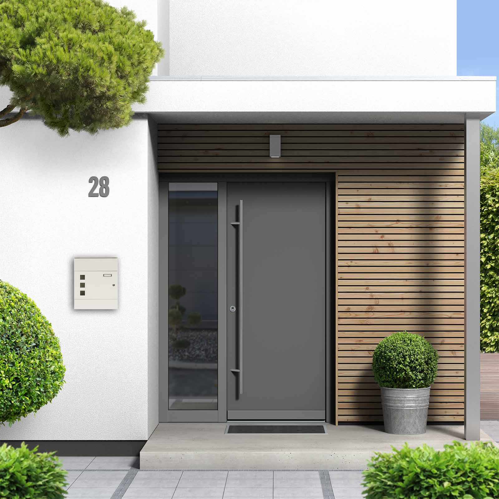 rottner-briefkasten-globe-weiss-t06341_anwenderbild1 Rottner Briefkasten Globe weiss