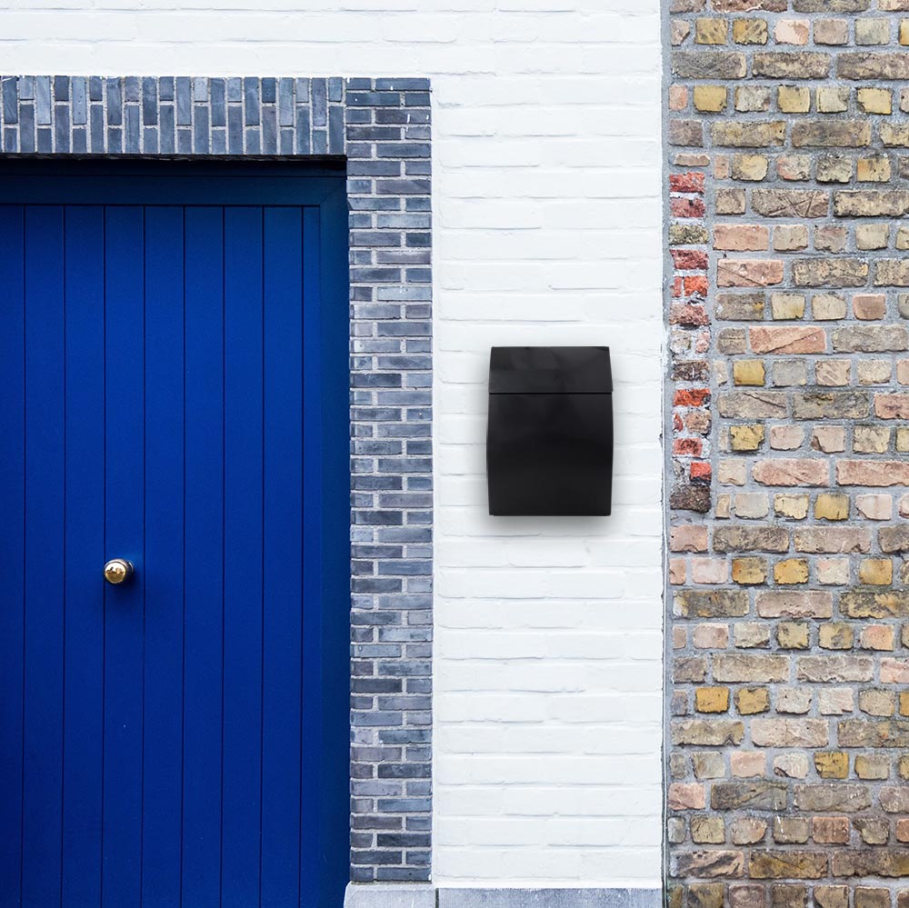 rottner-briefkasten-harrow-schwarzgrau-t05745_anwenderbild Rottner Briefkasten Harrow schwarzgrau