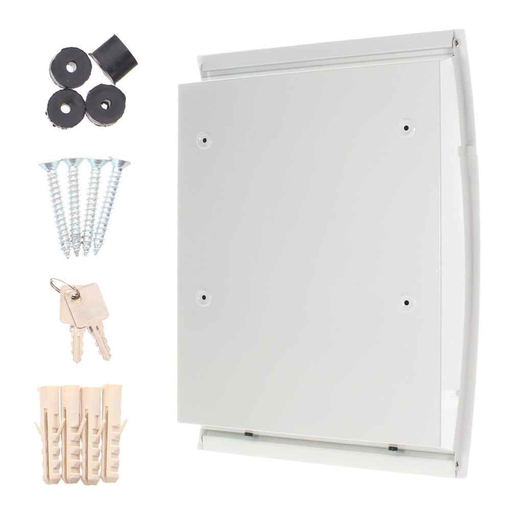 rottner-briefkasten-harrow-weiss-t05746_zubehoer Rottner Briefkasten weiß