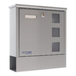 Rottner Briefkasten Standard I Schwarzgrau