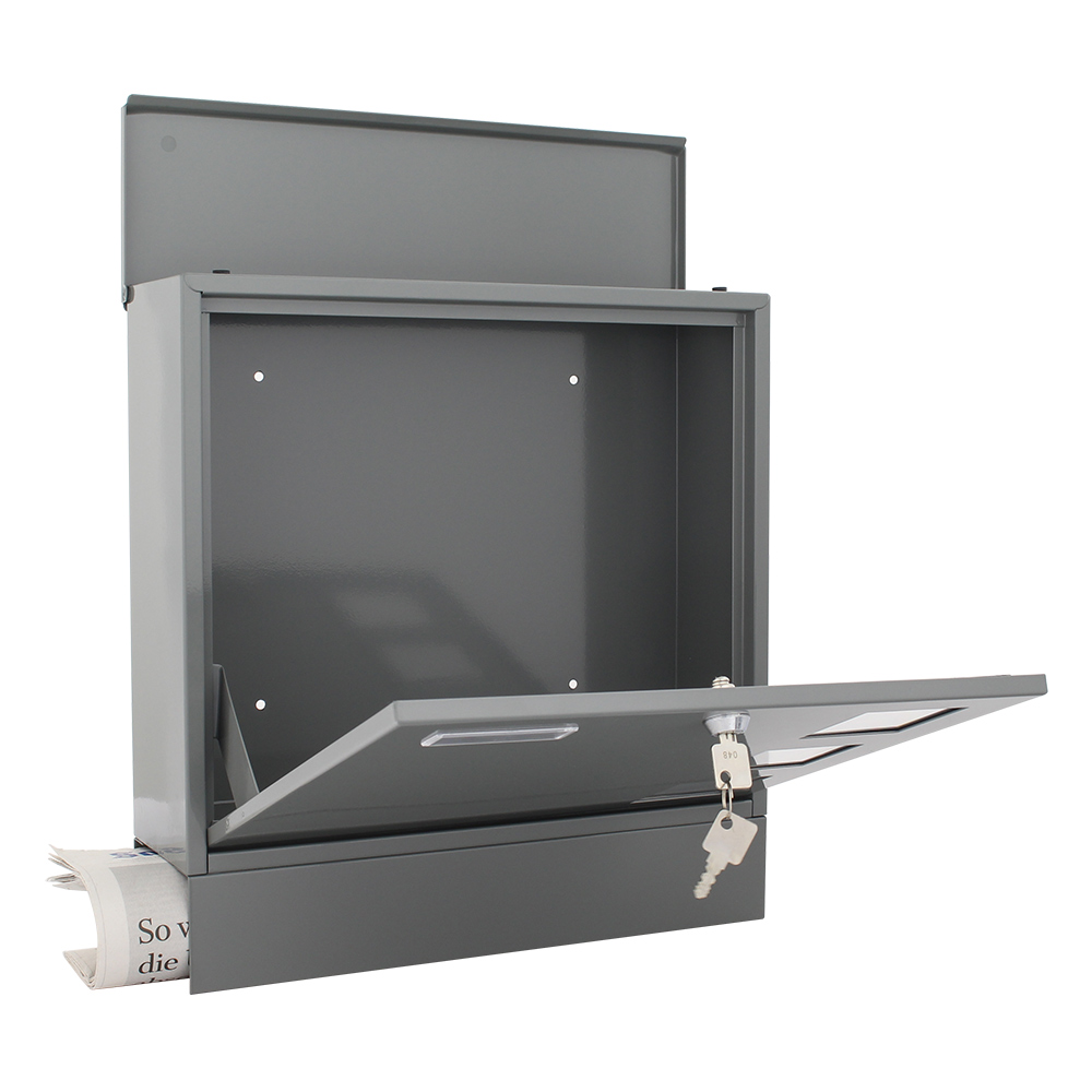 rottner-briefkasten-postale-grey-t06049_inhalt-zr Rottner Briefkasten Postale grau