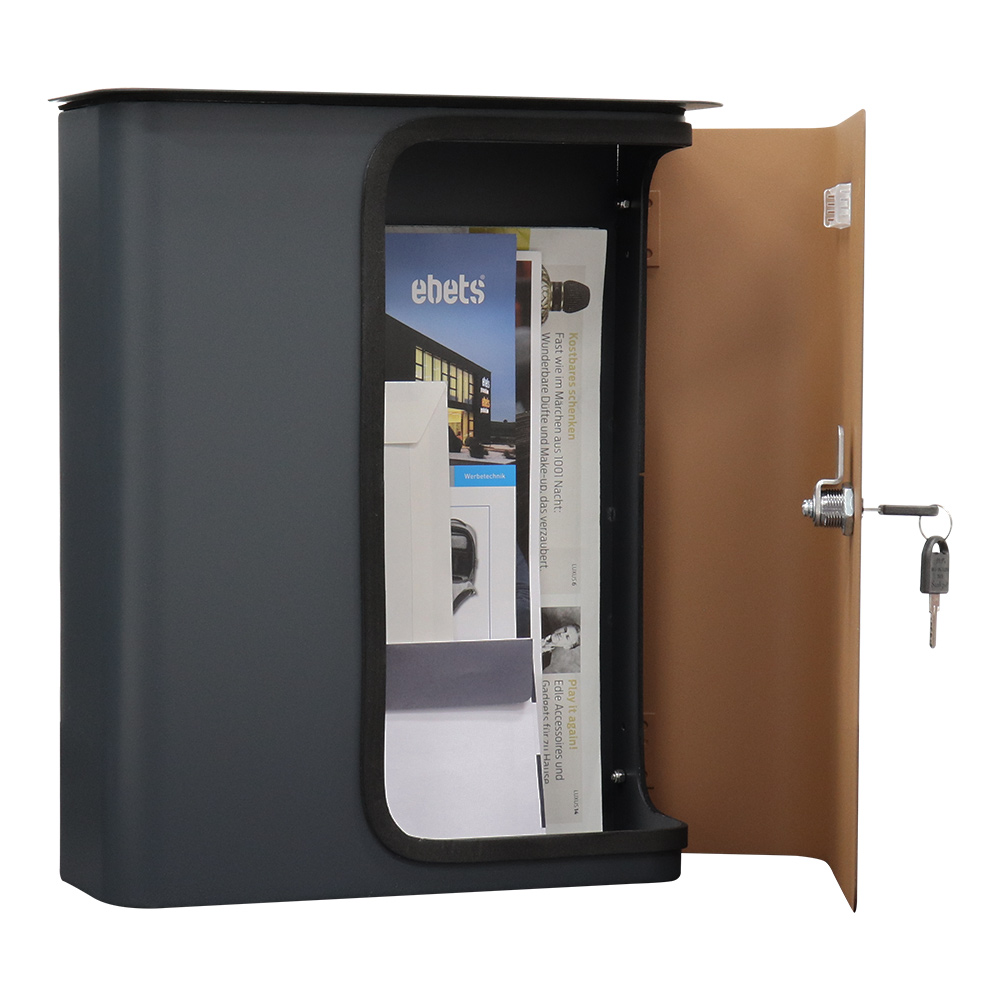 rottner-briefkasten-splashy-korpus-anthrazit-tuer-holzoptik-s00316_inhalt_1 Rottner Briefkasten Splashy anthrazit Holzoptik