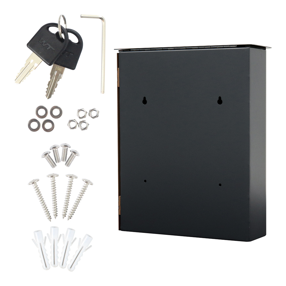 rottner-briefkasten-splashy-korpus-anthrazit-tuer-holzoptik-s00316_zubehoer Rottner Briefkasten Splashy anthrazit Holzoptik