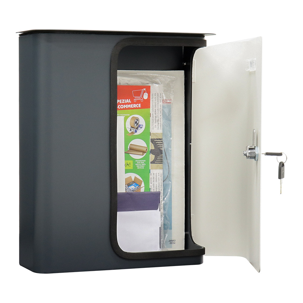 rottner-briefkasten-splashy-korpus-anthrazit-tuer-weiss-s00312_inhalt_1 Rottner Briefkasten Splashy  anthrazit  weiß