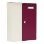 Rottner Briefkasten Splashy  weiß Edelstahl