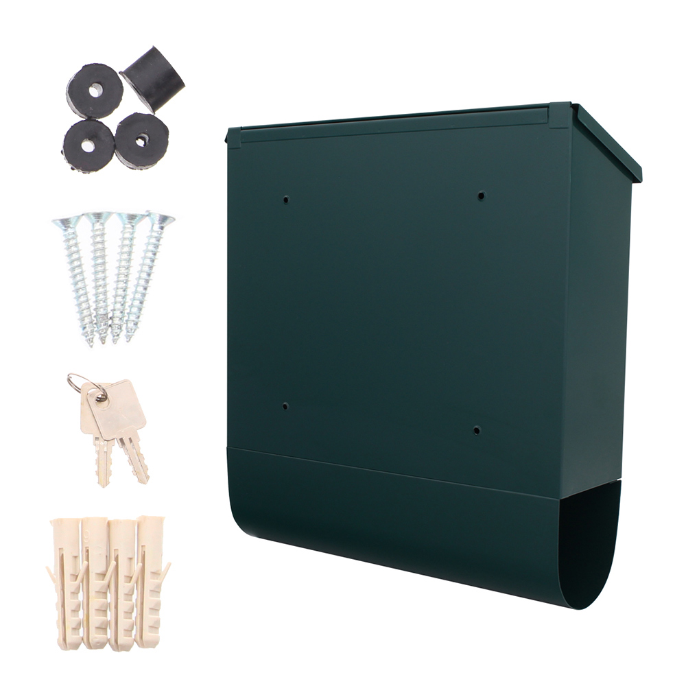 rottner-briefkasten-villa-spezial-118925-gruen-t03960_zubehoer Rottner Briefkasten Villa Spezial Set grün