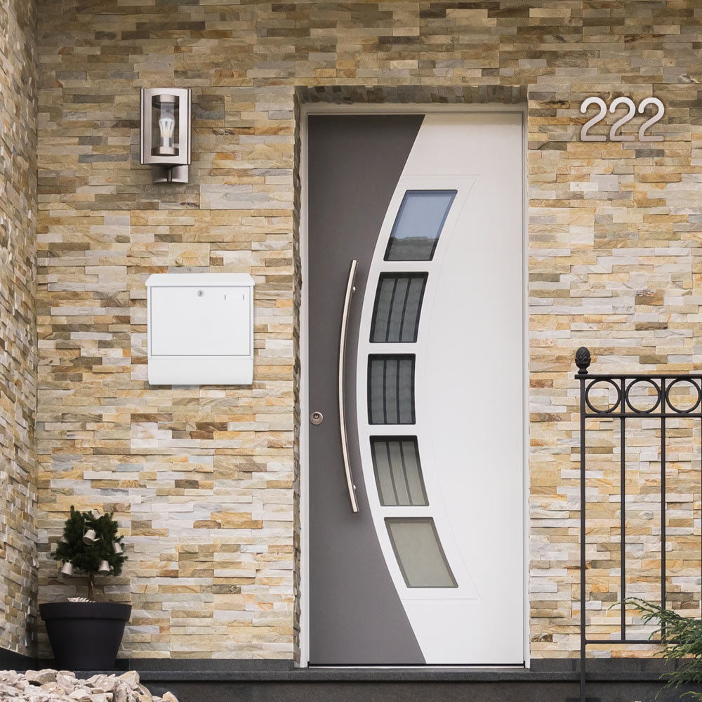 rottner-briefkasten-villa-spezial-118928-weiss-t03961_anwenderbild Rottner Briefkasten Villa Spezial Set weiß