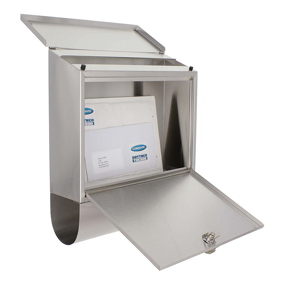 rottner-briefkasten-villa-spezial-edelstahl-118907-t03898_inhalt-r Rottner Edelstahl Briefkasten Villa Spezial Set