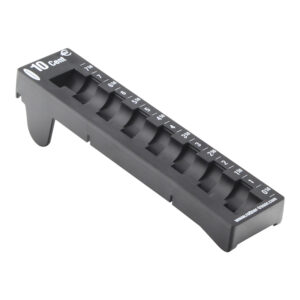 Rottner Geldzählbrett 10 Cent schwarz