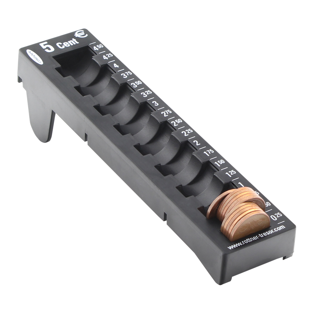 rottner-coin-rail-cent-5-t04611_inhalt2 Rottner Geldzählbrett 5 Cent schwarz