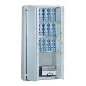 Rottner Stahlbüroschrank Residenz DS 125 Elektronikschloss Premium weißaluminium