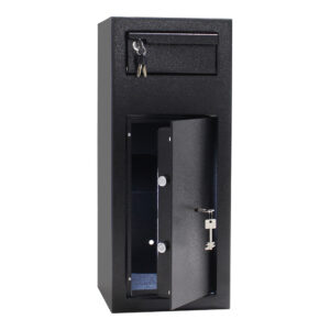 Rottner Einwurftresor Cashmatic 1 Doppelbartschloss schwarz