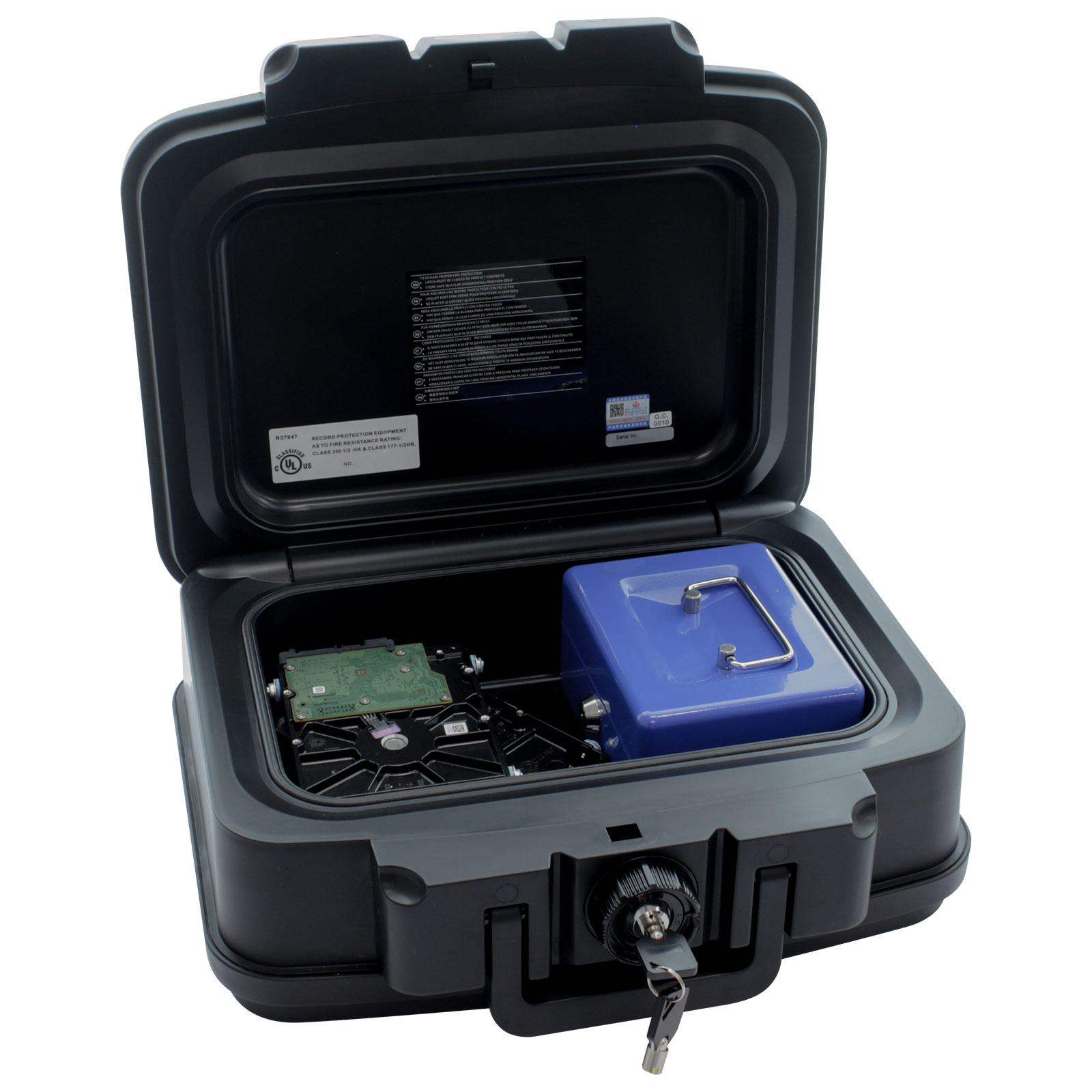 rottner-feuerschutzkassette-fire-data-box-1-t06351_inhalt2 Rottner Feuerschutzkassette FIRE DATA BOX 1 schwarz