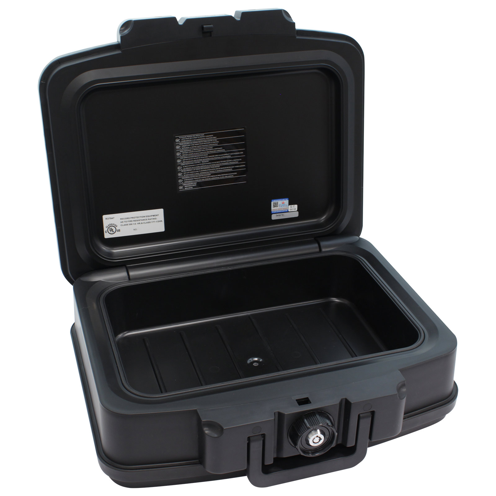 rottner-feuerschutzkassette-fire-data-box-2-t06352_offen1 Rottner Feuerschutzkassette FIRE DATA BOX 2 schwarz