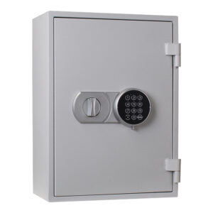 Rottner feuersicherer Schlüsseltresor Fire Key 20 Elektronikschloss lichtgrau