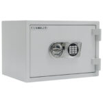 Rottner Wertschutzschrank EN1 Opal Fire OPD-85 IT Doppelbartschloss lichtgrau