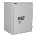 Rottner Wertschutzschrank EN1 Opal Fire OPD-85 IT Doppelbartschloss lichtgrau