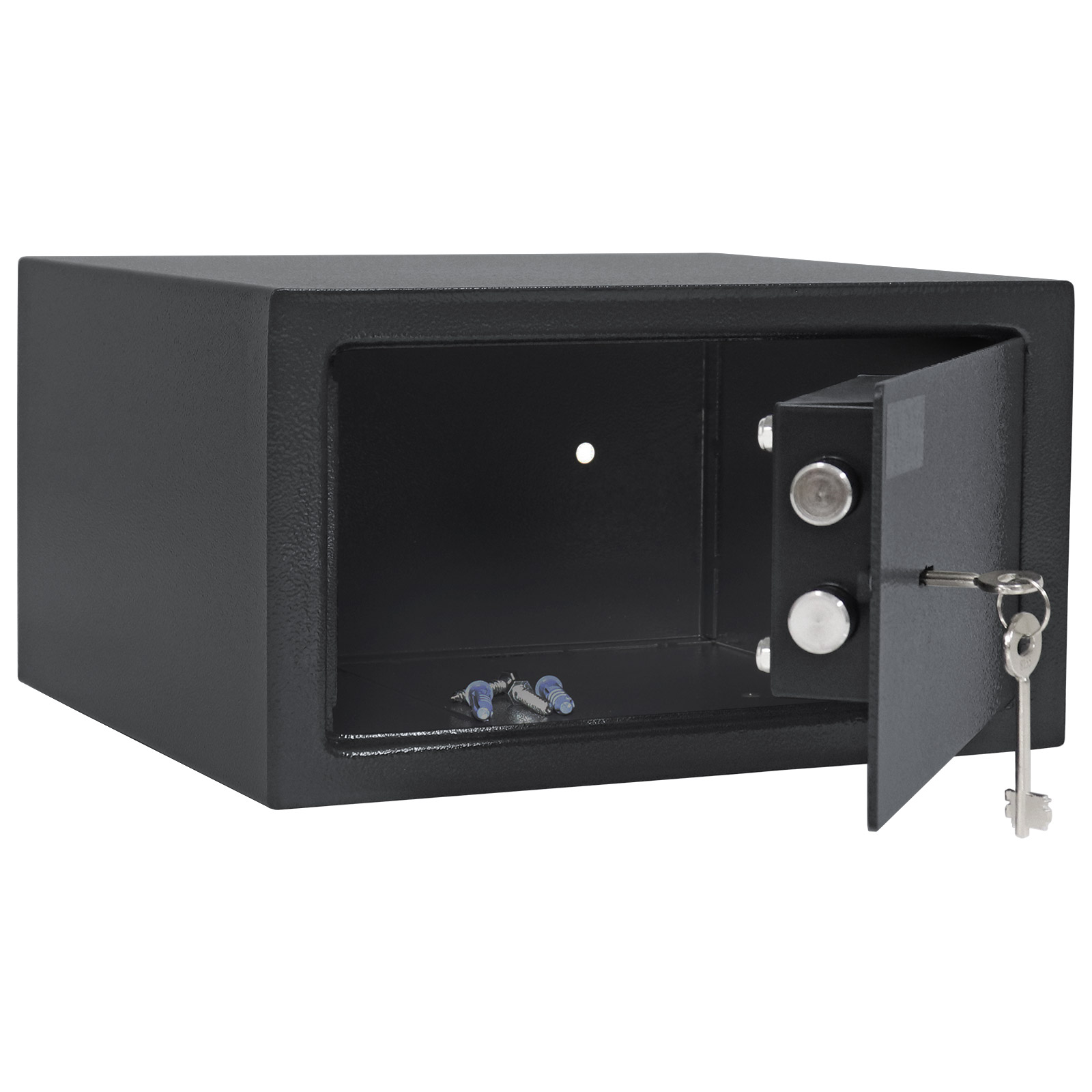 rottner-moebeltresor-jupiter-2-anthrazit-t06446_offen Rottner Möbeltresor Jupiter 2 Doppelbartschloss anthrazit