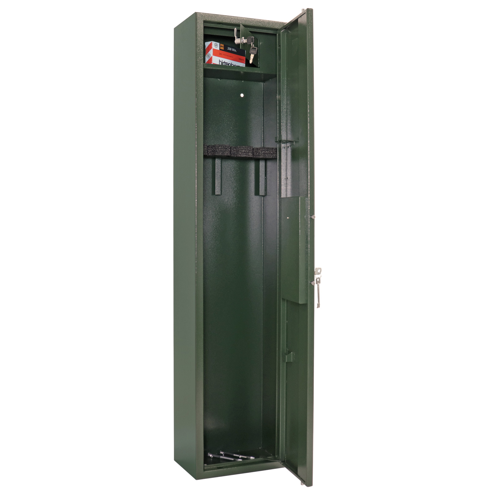 rottner-munitionsschrank-waffenschrank-colorado-3-db-gruen-t06395_offen Rottner Munitionsschrank Waffenschrank Colorado 3 Doppelbartschloss grün