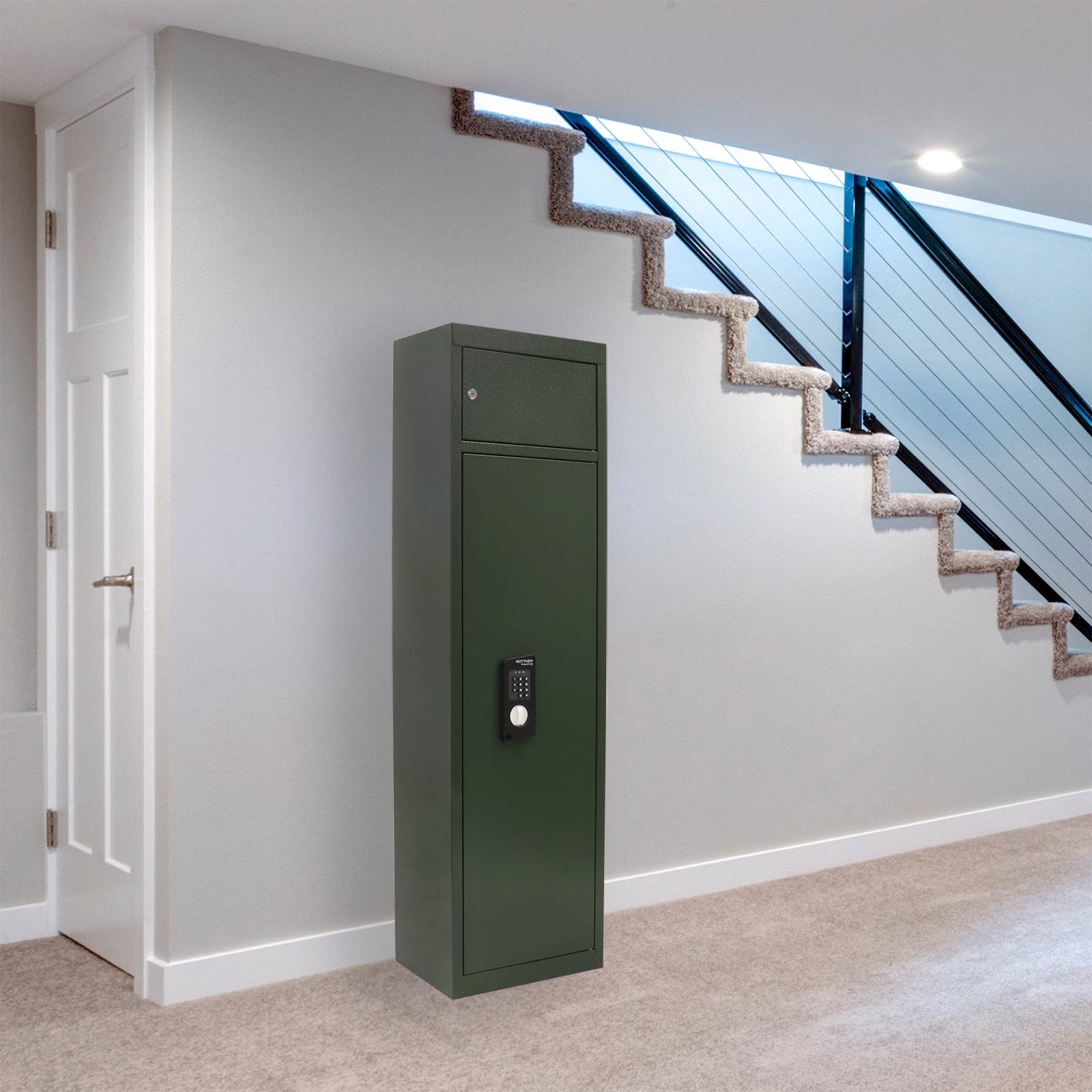 rottner-munitionsschrank-waffenschrank-utah-8-el-gruen-t06387_anwenderbild Rottner Munitionsschrank Waffenschrank Utah 8 Elektronikschloss grün