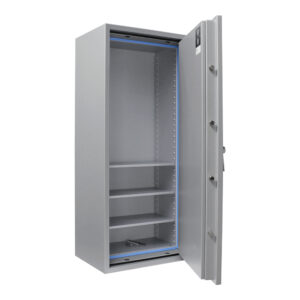 Rottner Papiersicherungsschrank EN1 Super Paper 160 Premium Elektronikschloss weißaluminium