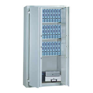 Rottner Stahlbüroschrank Residenz DS 150 Elektronikschloss Premium weißaluminium