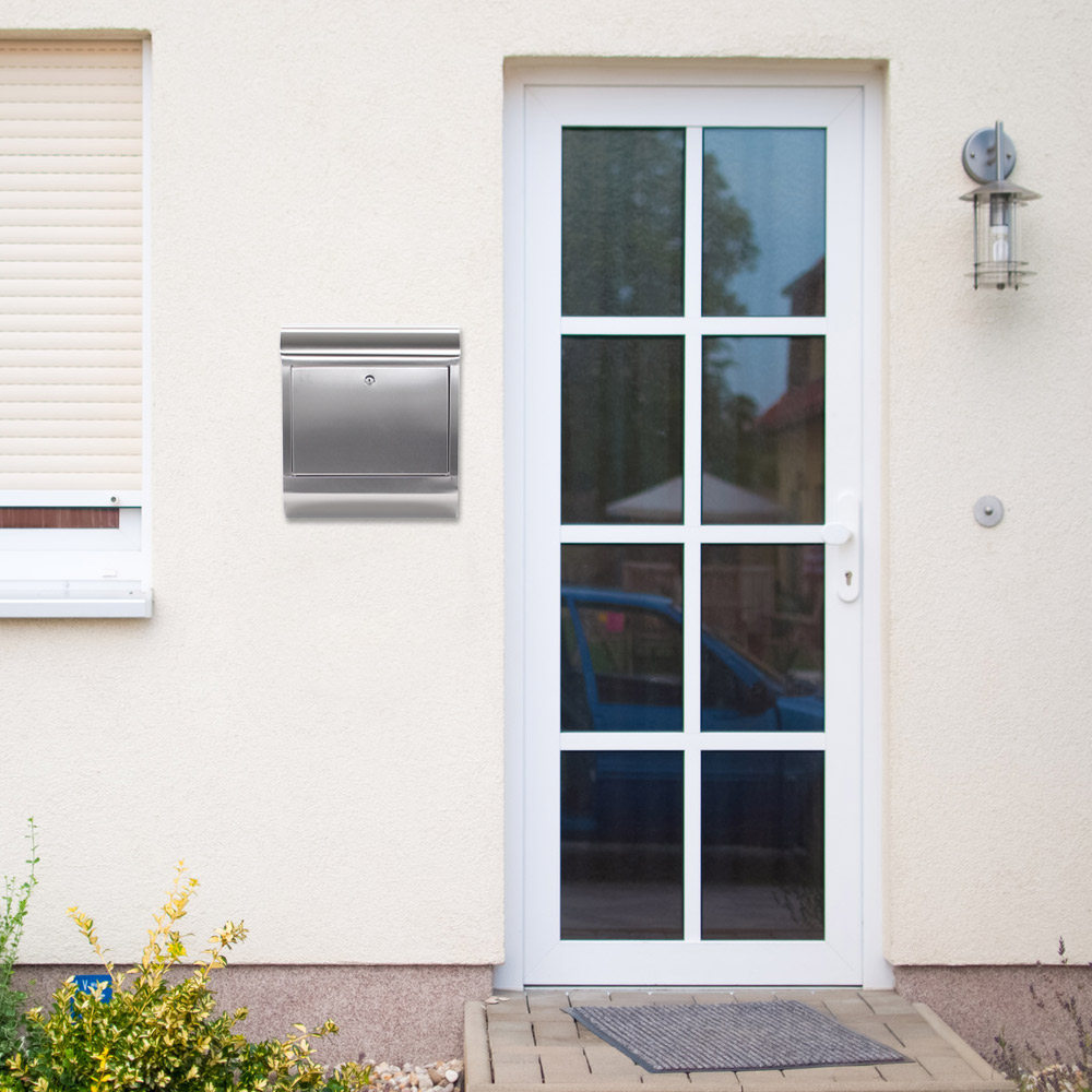 rottner-rondello-inox-briefkasten-t05865_anwenderbild Rottner Edelstahl Briefkasten Rondello