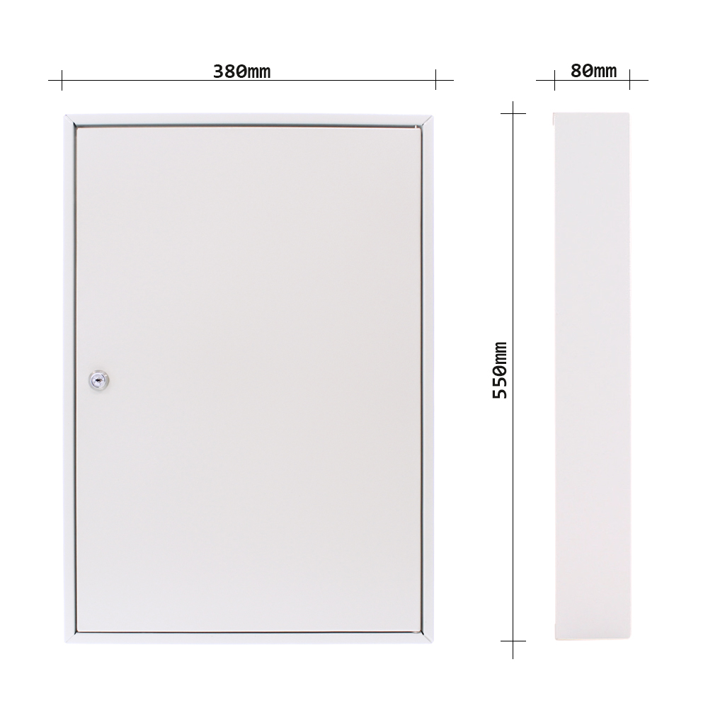 rottner-s50-schluesselschrank-t01530-dinrechts_abmessungen Rottner Schlüsselschrank eintürig S 50 Zylinderschloss