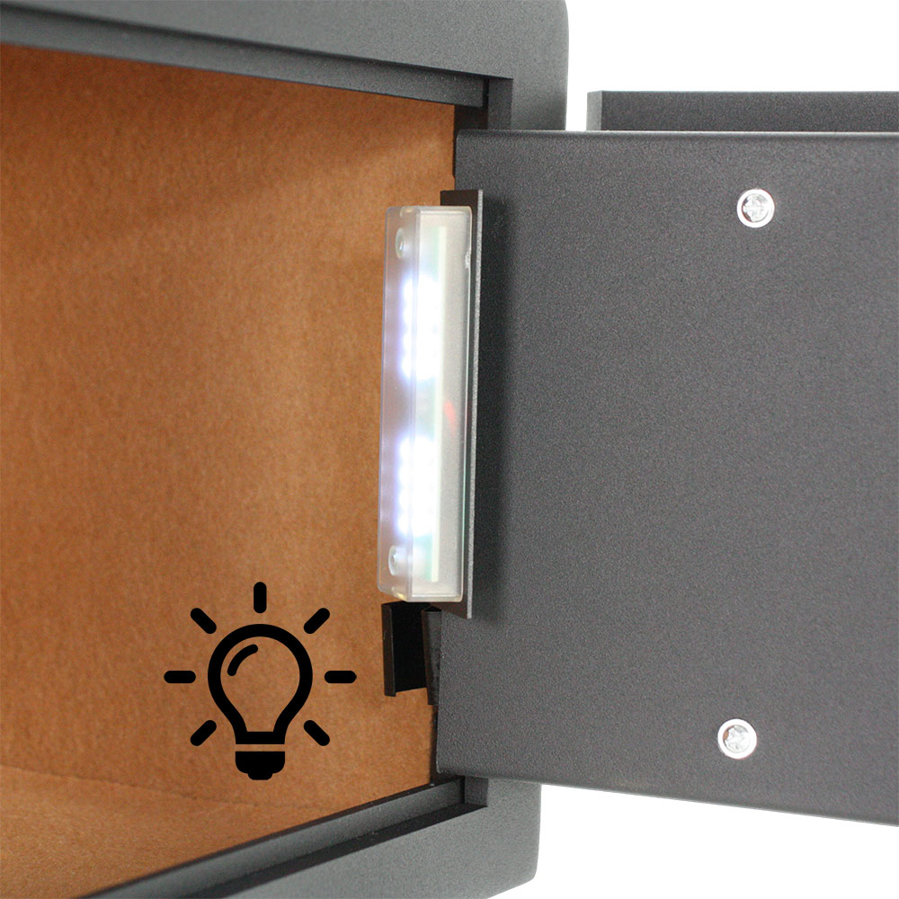 rottner-safe-prestige-250-on-t06150_licht-symbolbild Rottner Hoteltresor Prestige 250 Elektronikschloss anthrazit