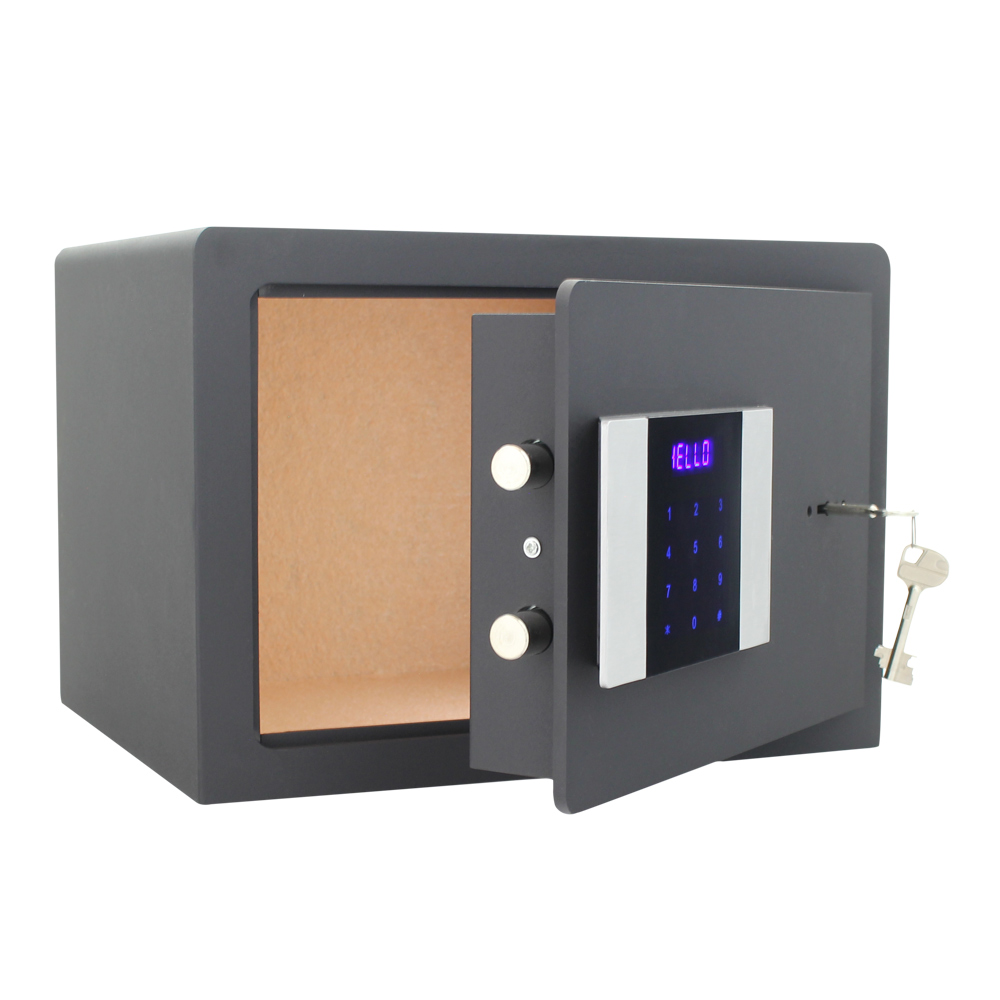 rottner-safe-prestige-250-on-t06150_offen Rottner Hoteltresor Prestige 250 Elektronikschloss anthrazit