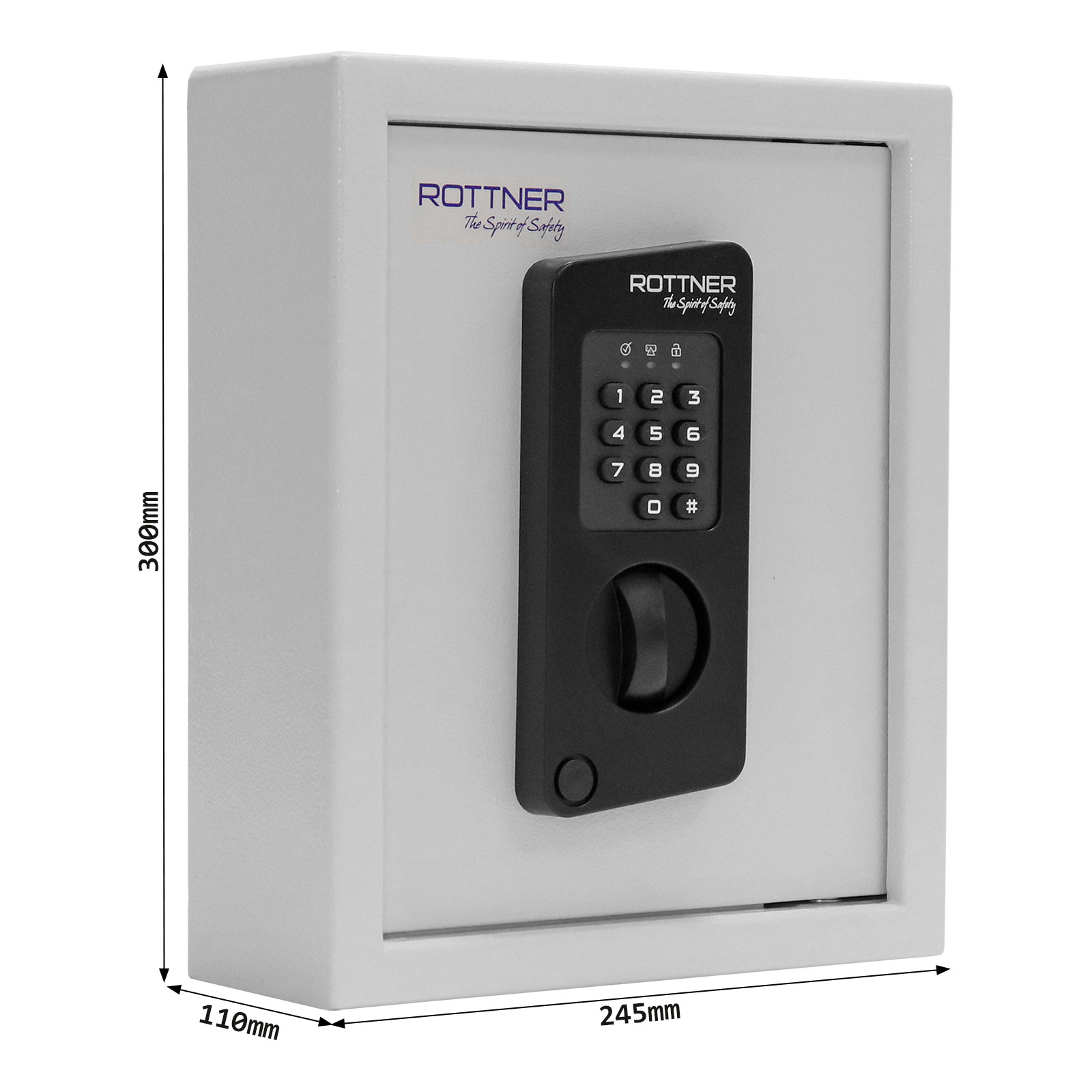 rottner-schluesseltresor-keytronic-20-el-v2-t05329_abmessungen Rottner Schlüsseltresor Keytronic 20 Elektronikschloss