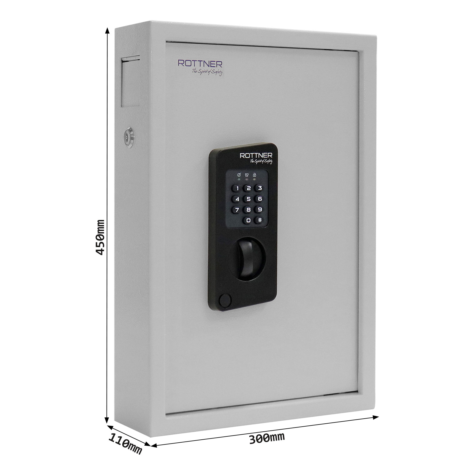 rottner-schluesseltresor-keytronic-48-el-v2-t04259_abmessungen Rottner Schlüsseltresor Keytronic 48 Elektronikschloss