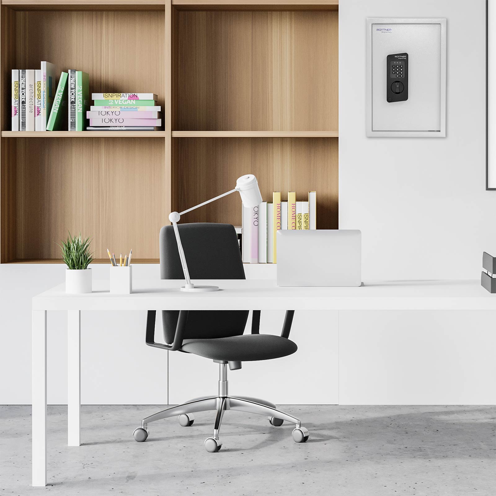 rottner-schluesseltresor-keytronic-48-el-v2-t04259_anwenderbild Rottner Schlüsseltresor Keytronic 48 Elektronikschloss