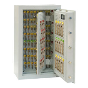 Rottner Schlüsseltresor EN1 STS 100 Premium Doppelbartschloss lichtgrau