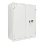 Rottner Stahlbüroschrank Office 2 Premium Doppelbartschloss lichtgrau