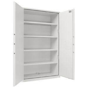 Rottner Stahlbüroschrank Office 4 Premium Elektronikschloss lichtgrau