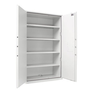 Rottner Stahlbüroschrank Office 4 Premium Doppelbartschloss lichtgrau