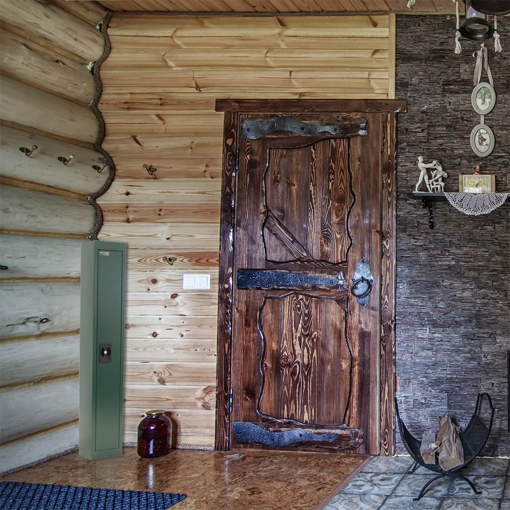 rottner-waffenschrank-munitionsschrank-gun-1-gruen-t06119_anwenderbild Rottner Waffenschrank / Munitionsschrank GUN 1 Zylinderschloss grün