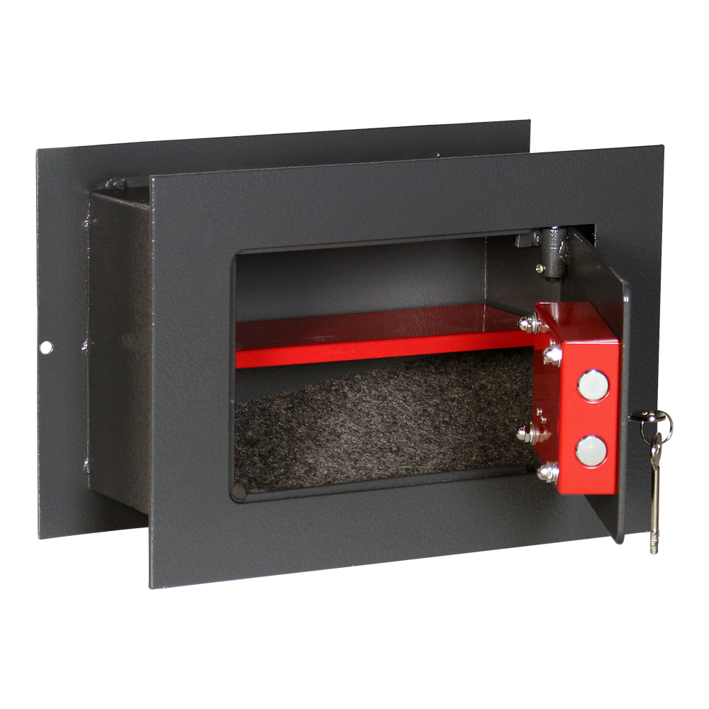 rottner-wandtresor-dolomit-1-t03080_offen Rottner Wandtresor Dolomit 1 Doppelbartschloss anthrazit